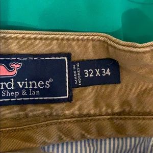 Vineyard Vines Pants - Vineyard Vine Slim Fit Breaker Pant 32X34 Khaki Vineyard Vines Pants - Vineyard Vine Slim Fit Breaker Pant 32X34 Khaki